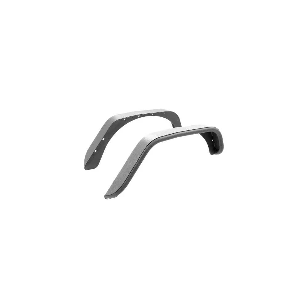 Raw Aluminum Rear Jeep Fender Flares - 2500202